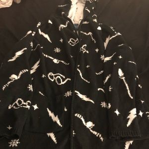 Harry Potter Hooded Open Sweater